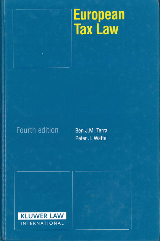 European tax law