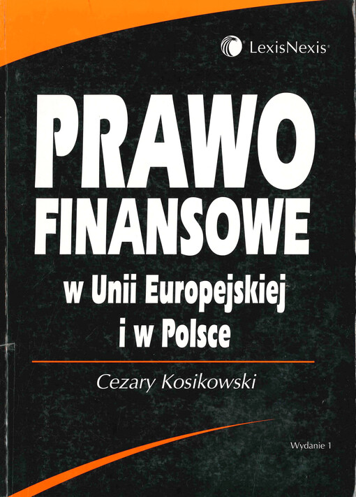 Prawo finansowe w Unii Europejskiej i w Polsce