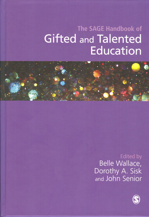 The SAGE handbook of gifted and talented education