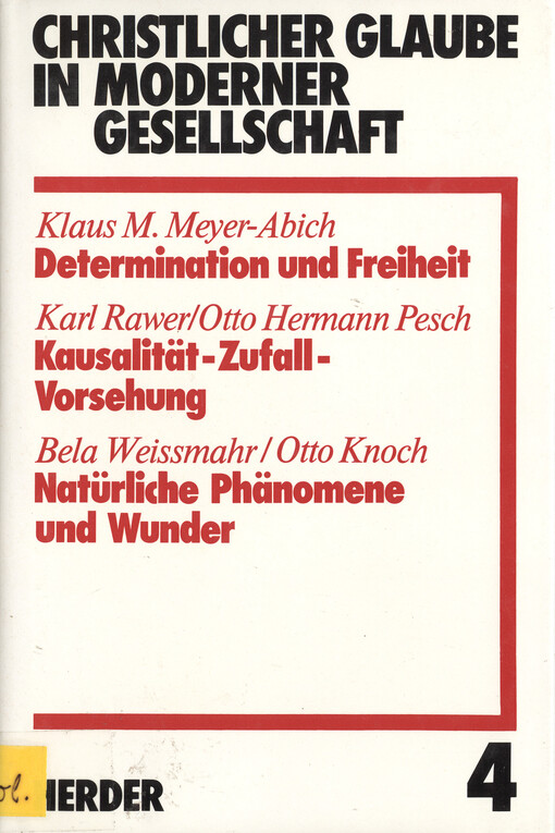 Determination und Freiheit