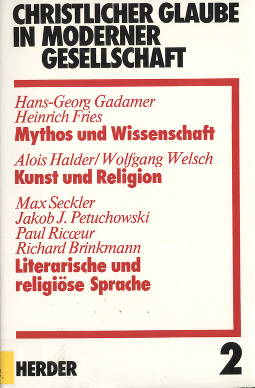 Mythos und Wissenschaft