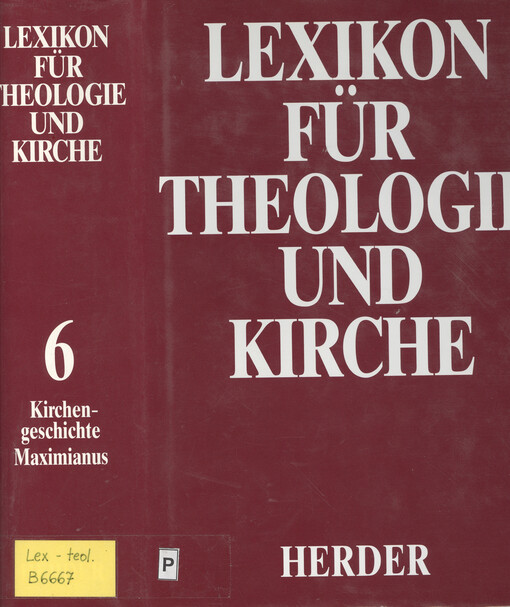 Lexikon für Theologie und Kirche, Bd. 6