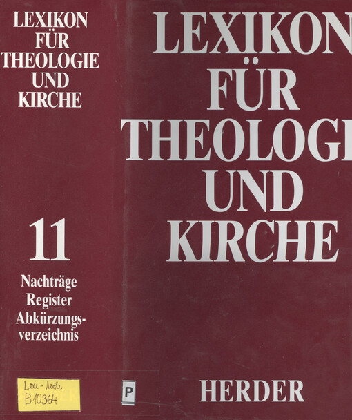 Lexikon für Theologie und Kirche, Bd. 11