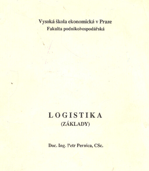 Logistika : (základy)