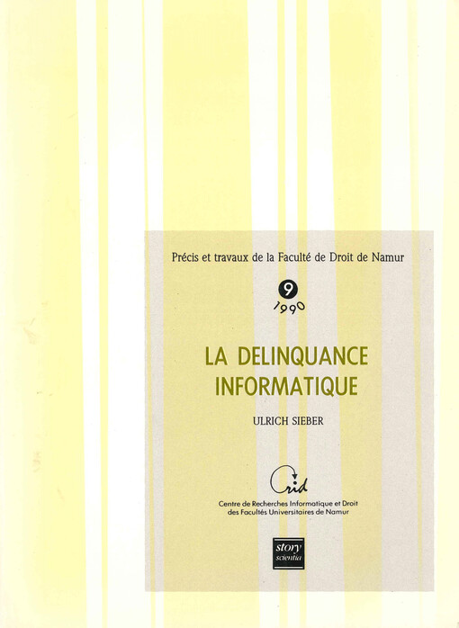 La délinquance informatique :les délits économiques liés à l'informatique et les atteintes à la vie privée