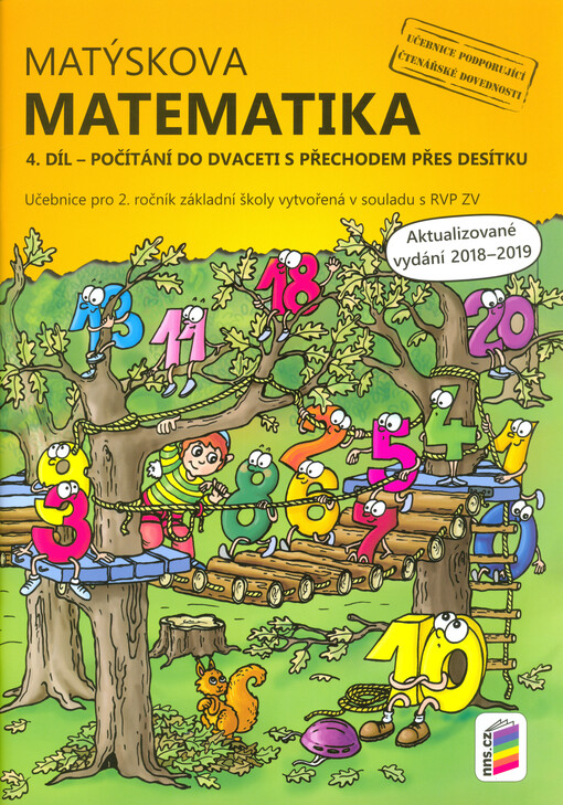 Matýskova matematika, 4. díl – počítání do 20 s přechodem přes 10