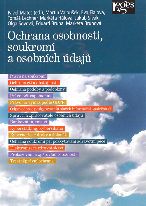 Ochrana osobnosti, soukromí a osobních údajů