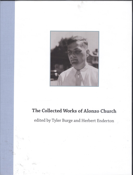 The collected works of Alonzo Church