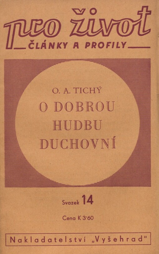 O dobrou hudbu duchovní