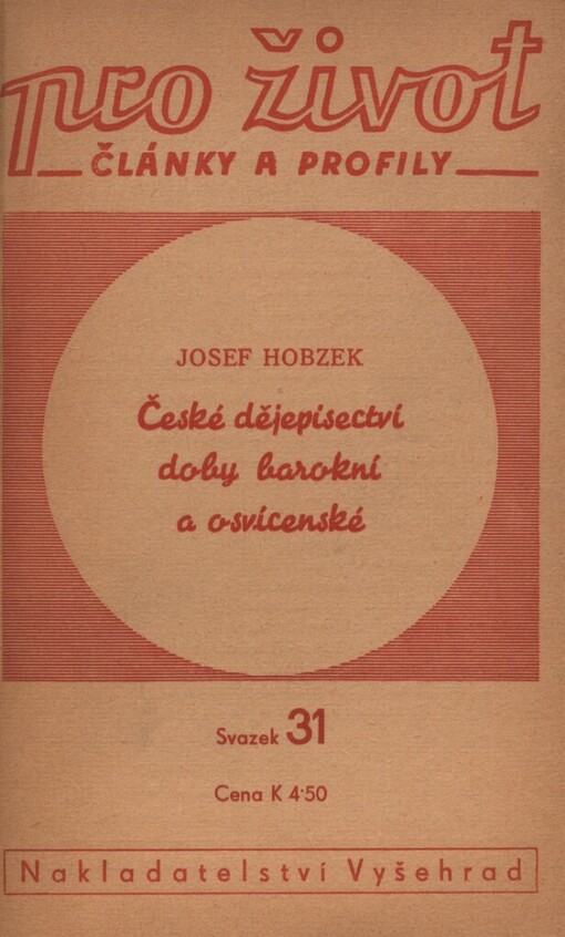 České dějepisectví doby barokní a osvícenské