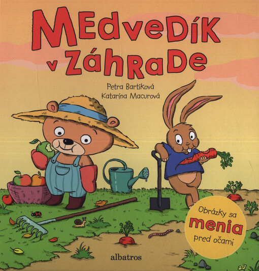 Medvedík v záhrade