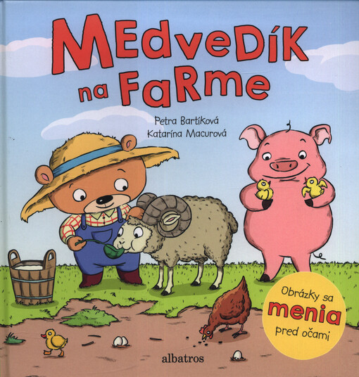 Medvedík na farme