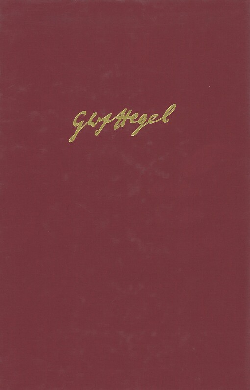 Grundlinien der Philosophie des Rechts.