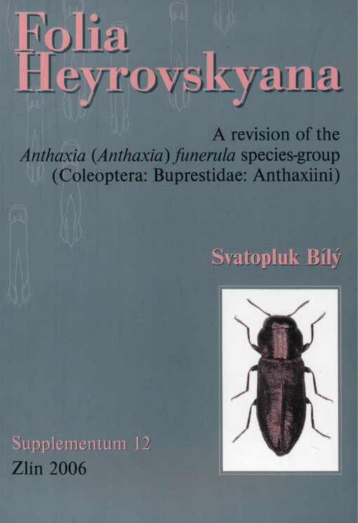 A revision of the Anthaxia (Anthaxia) funerula species-group : (Coleoptera: Buprestidae: Anthaxiini)