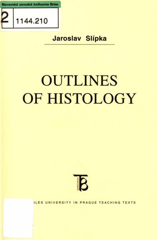 Outlines of histology
