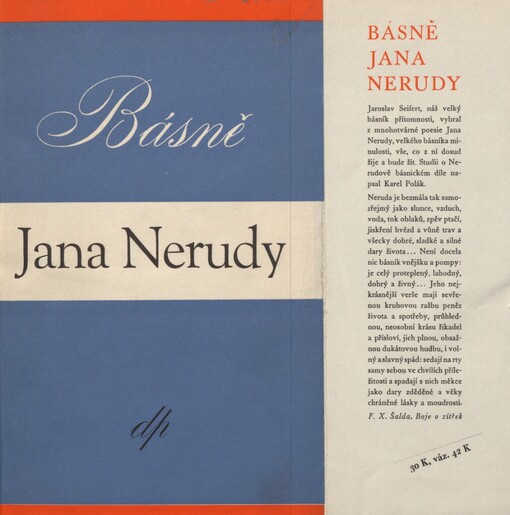 Básně Jana Nerudy :výbor