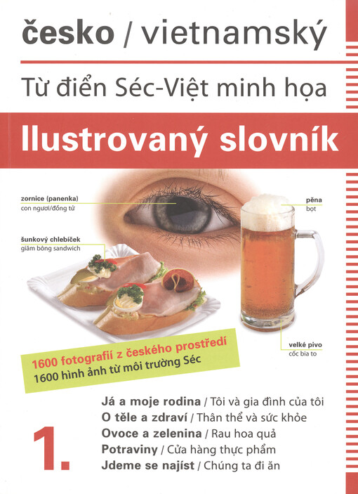 Česko-vietmanský ilustrovaný slovník 1.