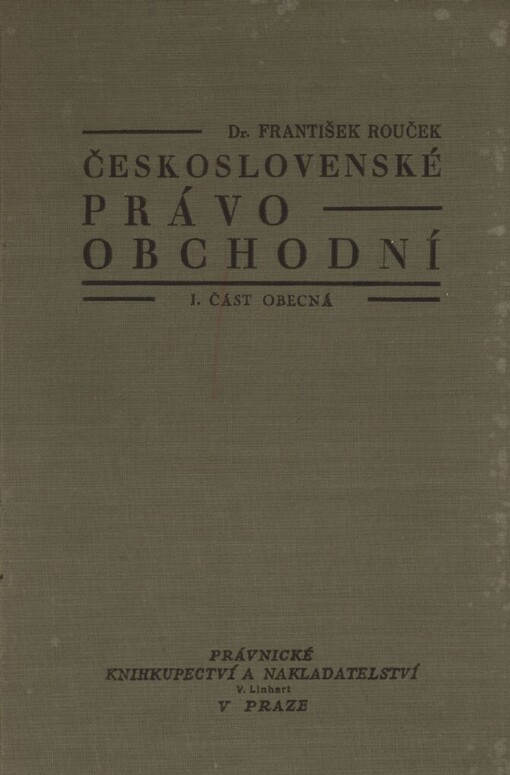 Československé právo obchodní