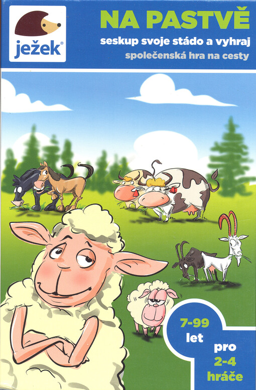 Na pastvě : seskup svoje stádo a vyhraj : společenská hra na cesty
