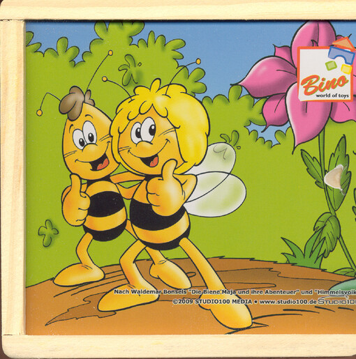 Včelka Mája a její dobrodružství : [dřevěné pexeso]