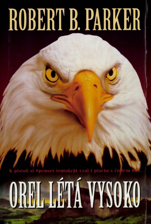 Orel létá vysoko