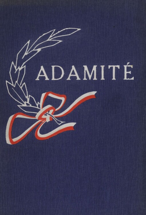 Adamité :třetí díl trilogie Selská vojna