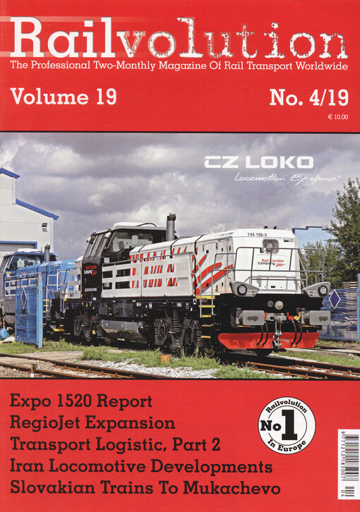 Railvolution : the professional two-monthly magazine of rail transport worldwide