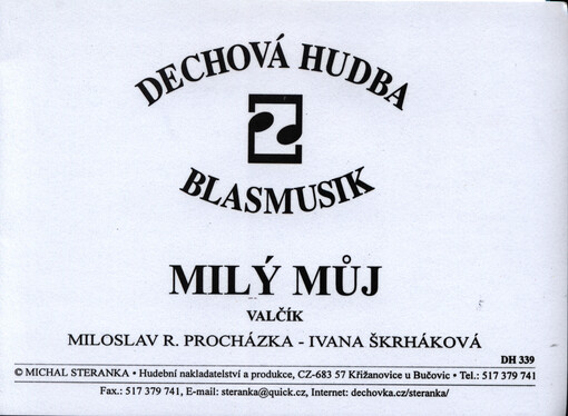 Milý můj : valčík