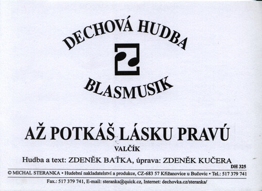 Až potkáš lásku pravú valčík