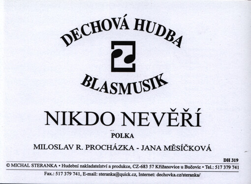 Nikdo nevěří polka