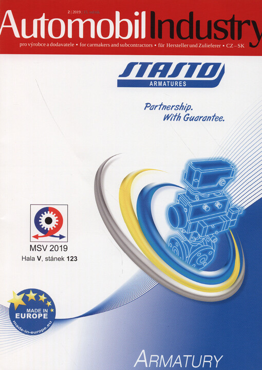 Automobil industry : pro výrobce a dodavatele, for carmakers and subcontractors, für Hersteller und Zulieferer