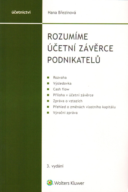Rozumíme účetní závěrce podnikatelů - 3. vydání