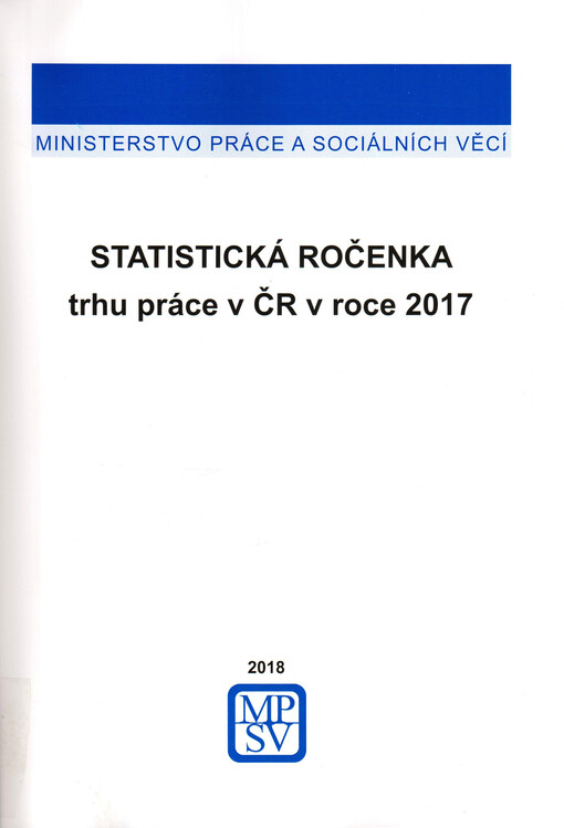Statistická ročenka trhu práce v České republice 2017