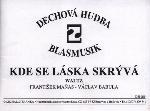 Kde se láska skrývá : waltz