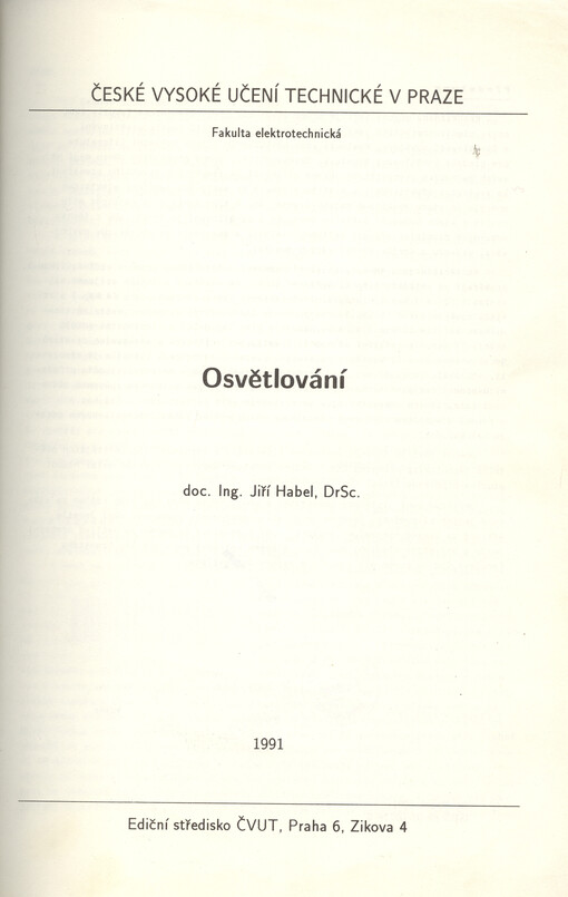 Osvětlování
