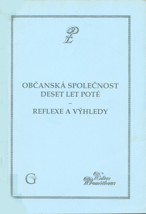 Občanská společnost deset let poté : reflexe a výhledy