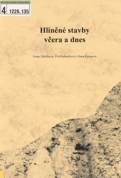 Hliněné stavby včera a dnes