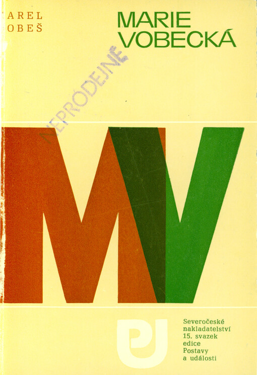 Marie Vobecká :medailonek