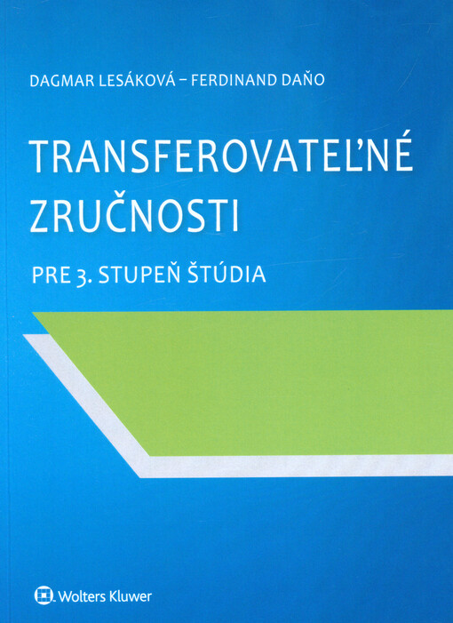 Transferovateľné zručnosti pre 3. stupeň štúdia