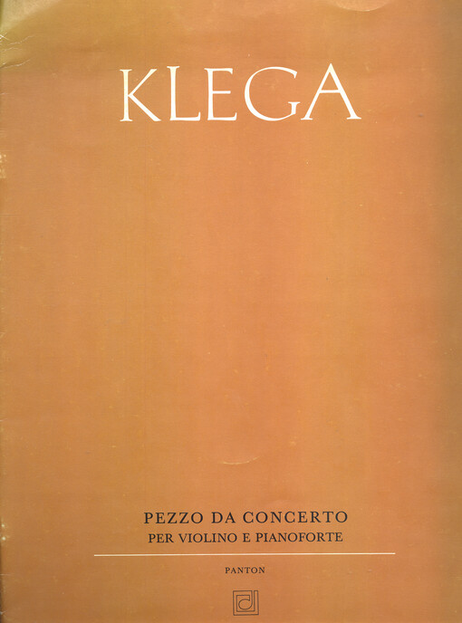 Koncertní kus pro housle a klavír (1964)