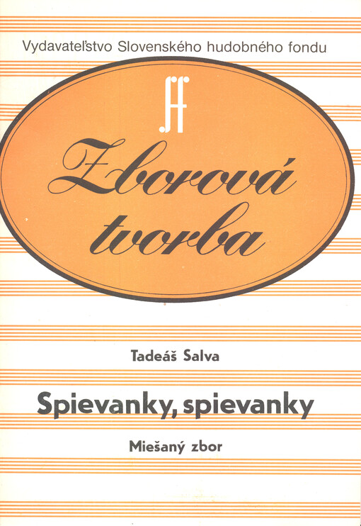 Spievanky, spievanky pre miešaný zbor a cappella