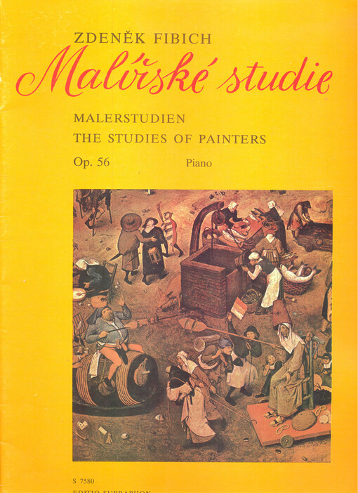 Malířské studie Op. 56 : piano = Malerstudien = The studies of painters