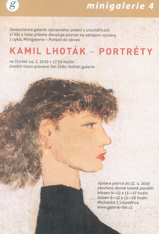 Kamil Lhoták - portréty