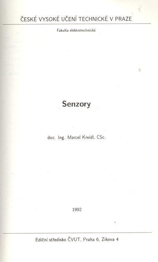 Senzory