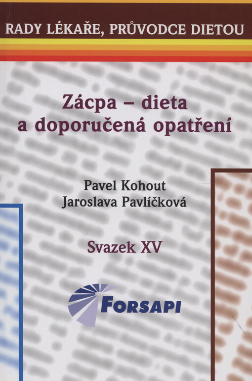 Zácpa - dieta a doporučená opatření