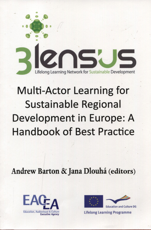 Multi-actor learning for sustainable regional development in Europe : a handbook of best practice