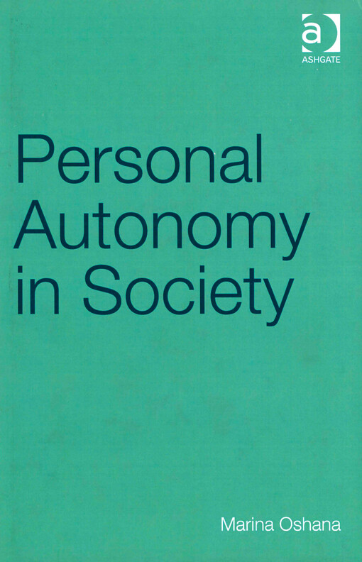 Personal autonomy in society