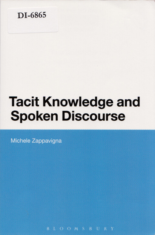 Tacit knowledge and spoken discourse