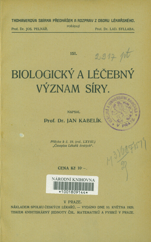 Biologický a léčebný význam síry