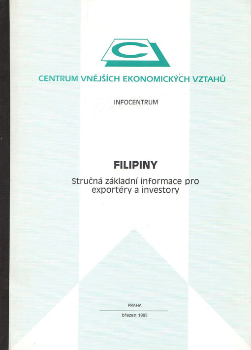 Filipiny : stručná základní informace pro exportéry a investory